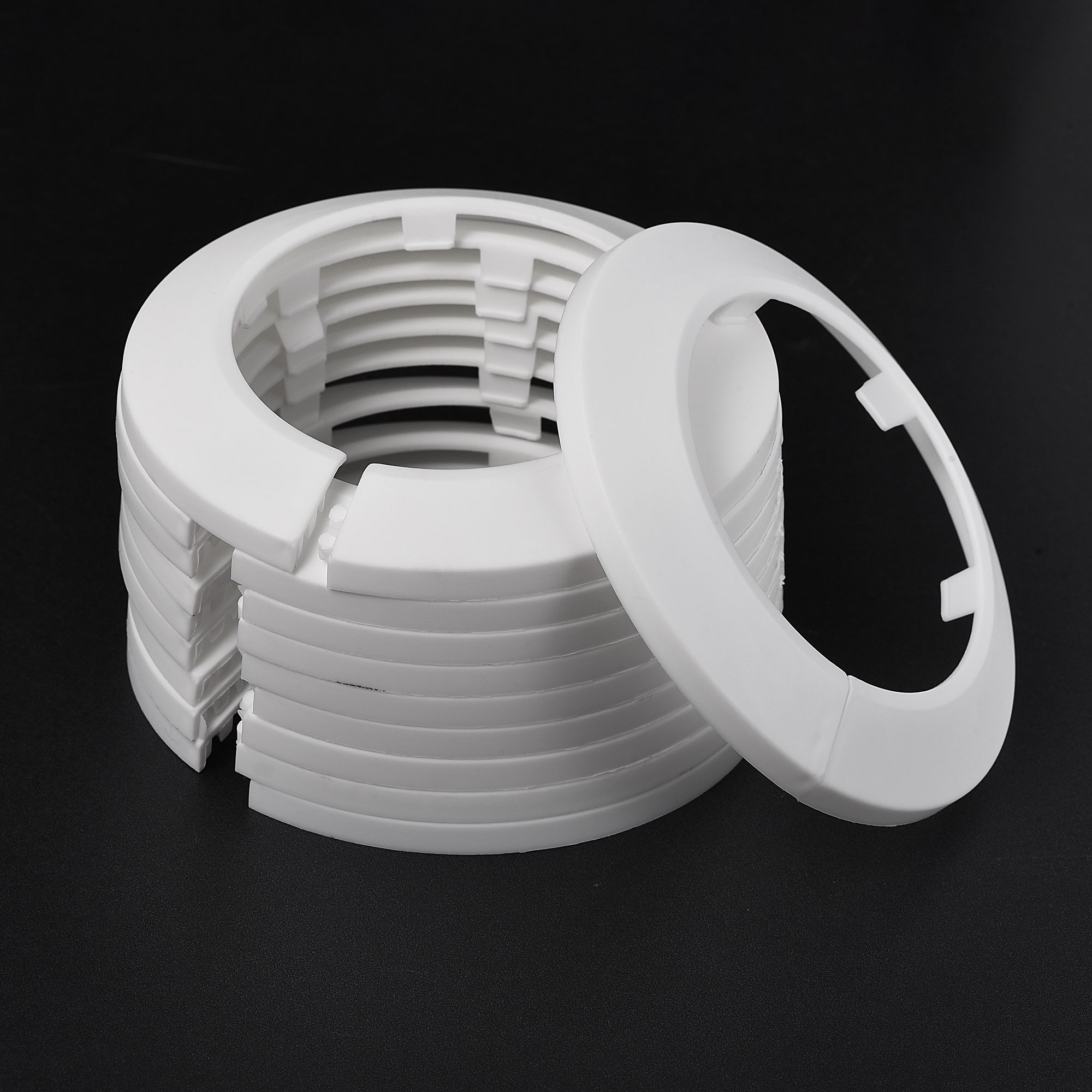 Kitchen Appliances White - 2/4/10pcs 12mm-114mm Pipe Cover Decoration PP
