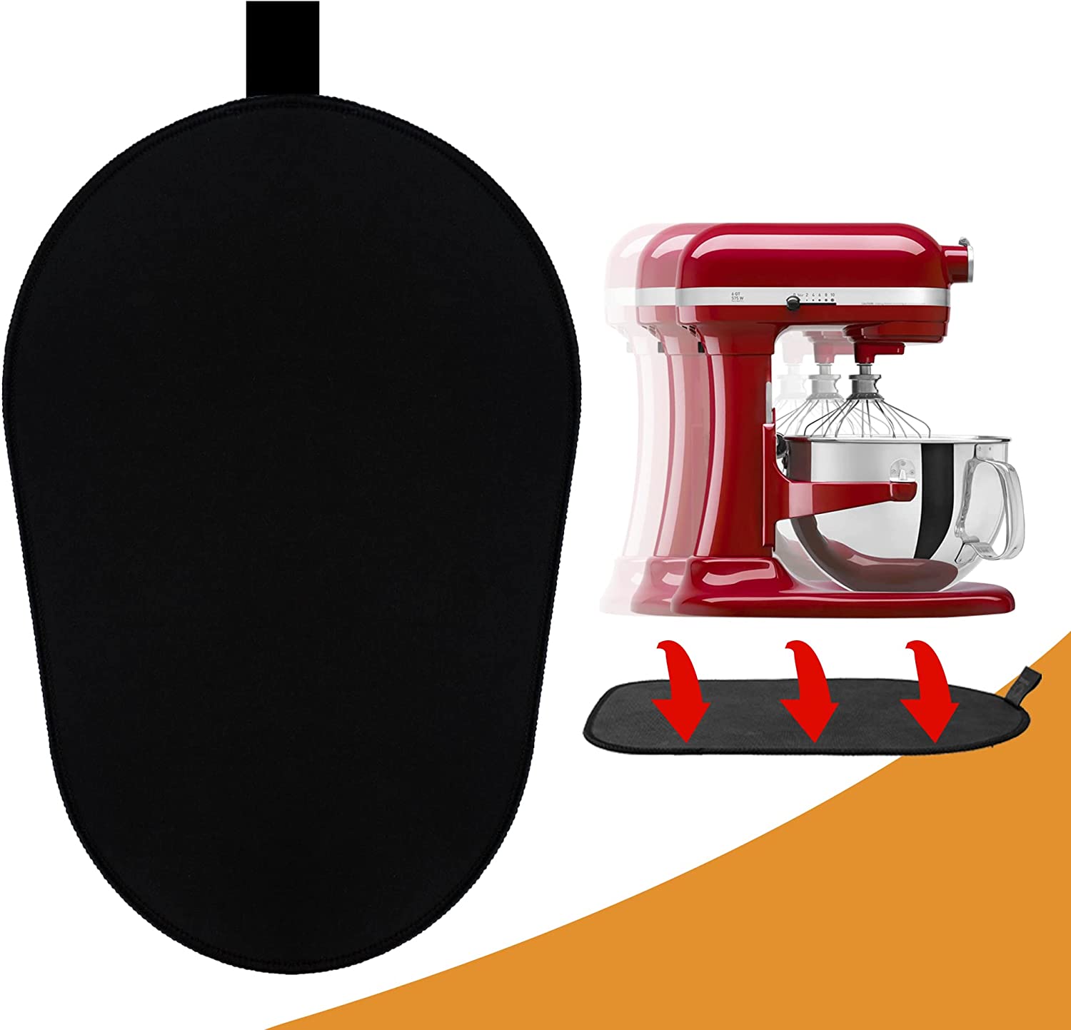 Kitchen Appliances List - Sliding Mat for Kitchenaid Mixer, Mover
