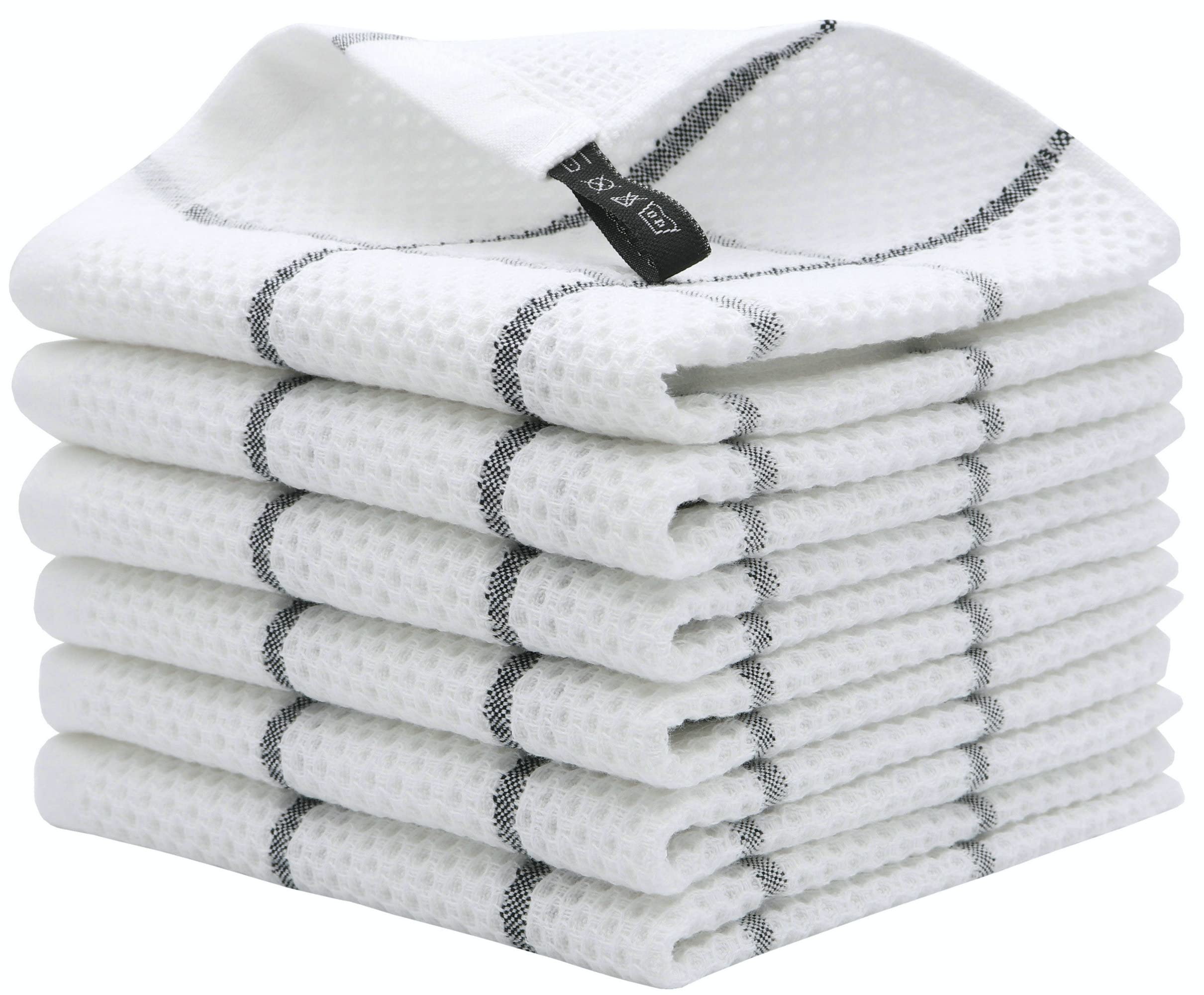 Kitchen Appliances White - Plaid Cotton Kitchen Dish Cloths, Kitchen