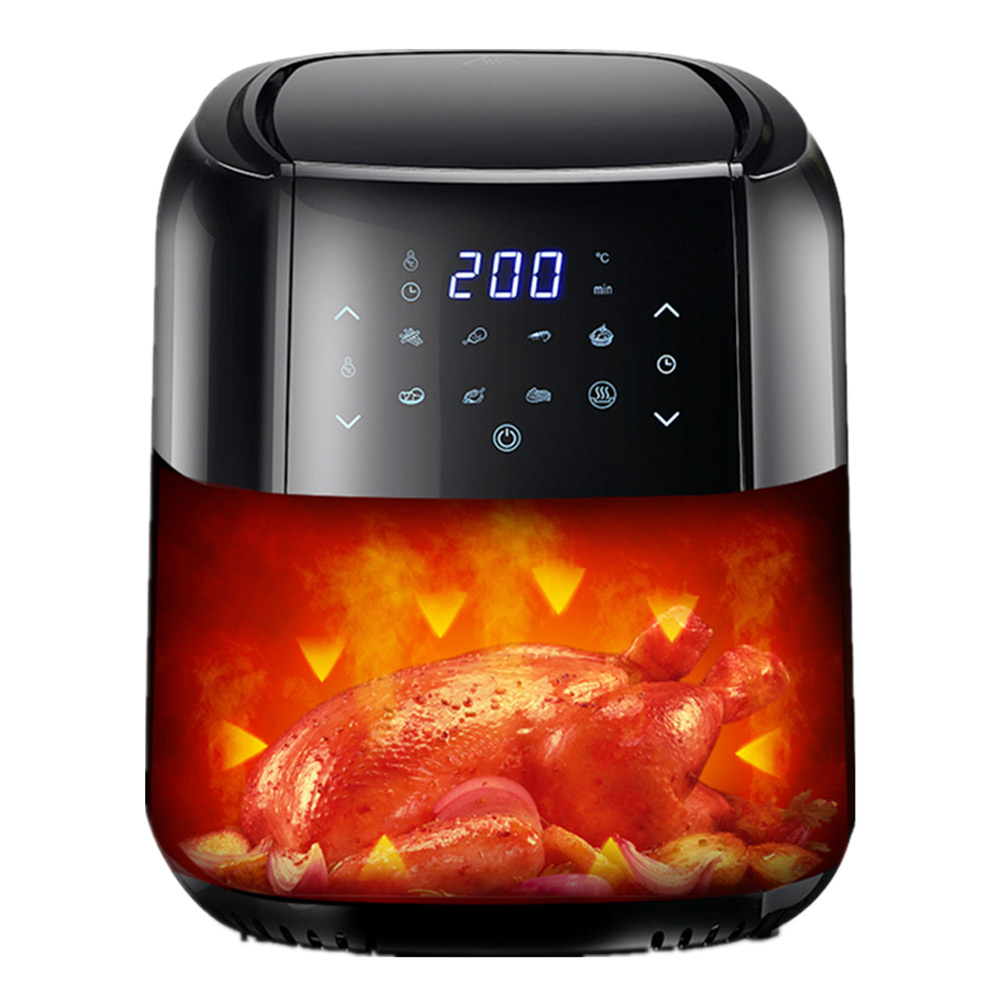 Air Fryer 5L Digital - Digital LED Touch Screen Timer Temperature