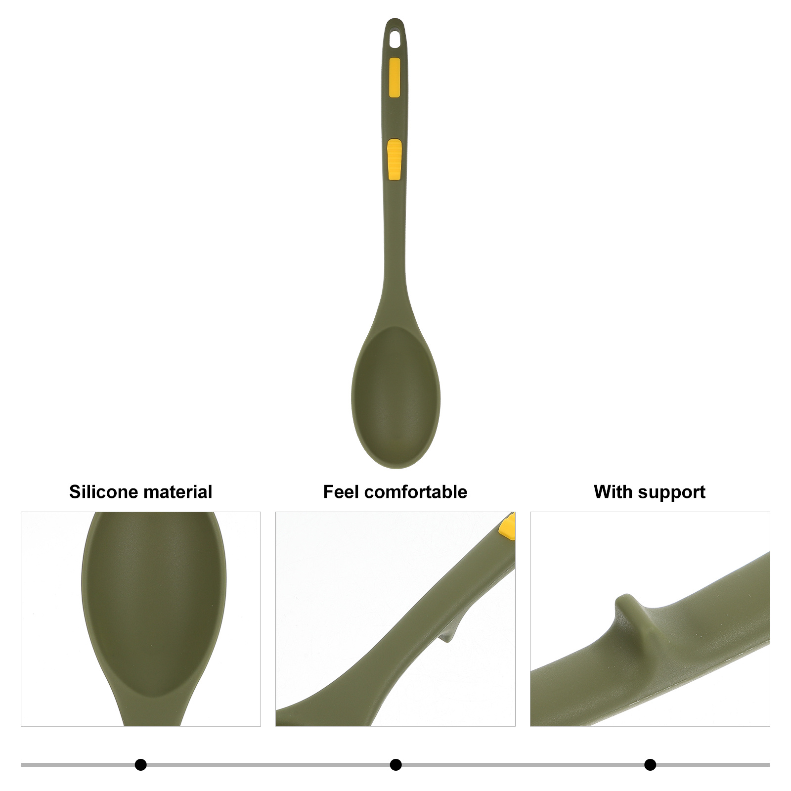 Silicone Spoon Heat Resistant  - Kitchen Appliances On Sale 评论和价格