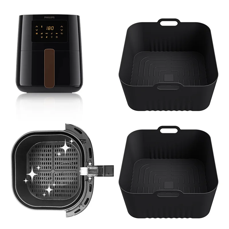 17cm Silicone Air Fryer Mold - - Air Fryer 5L Digital 评论和价格