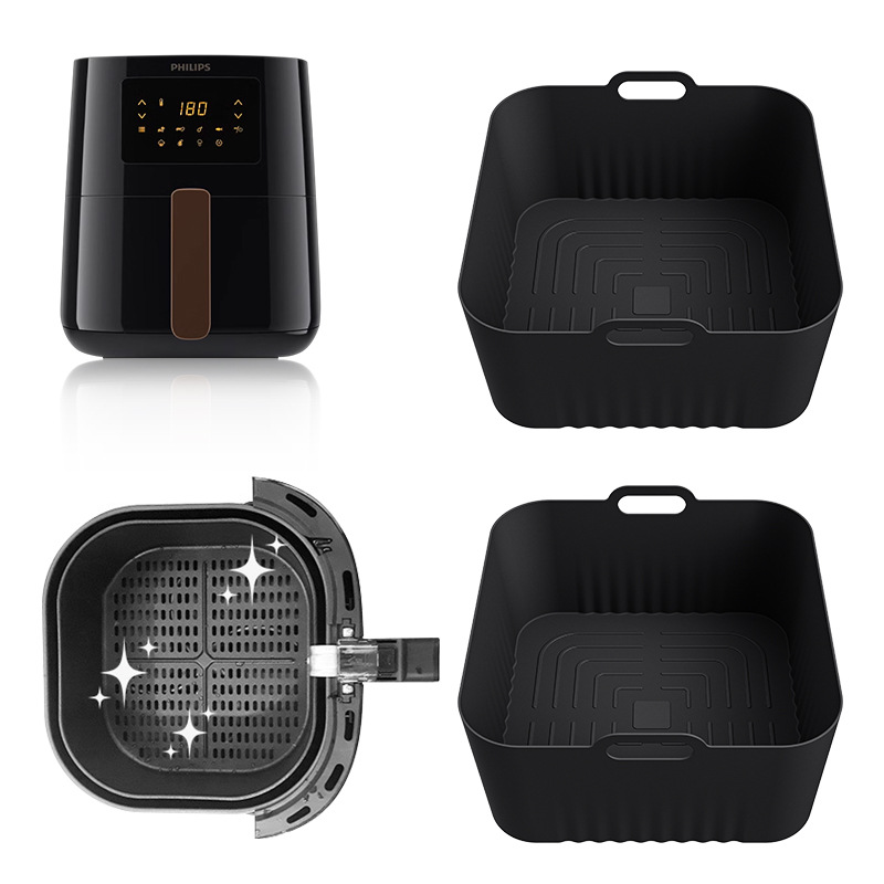 17cm Silicone Air Fryer Mould  - Air Fryer 5L Digital 评论和价格