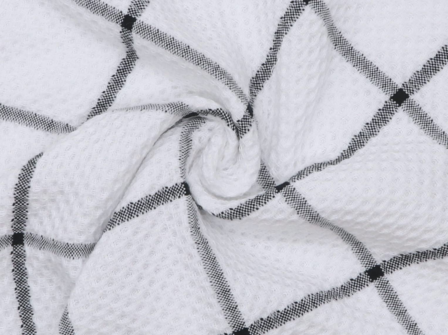 Plaid Cotton Kitchen Dish Clot - Kitchen Appliances White 评论和价格