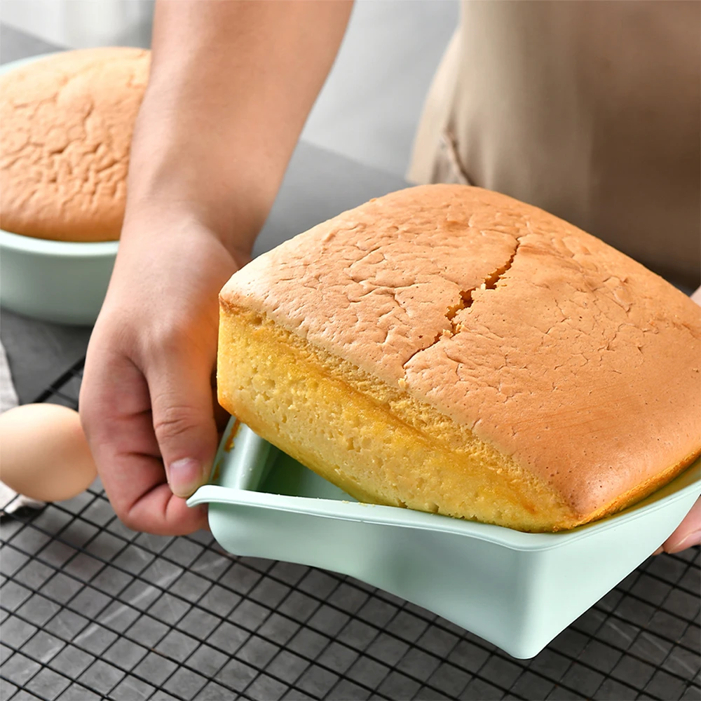 1/4Pcs Silicone Square Cake Mo - Kitchen Appliances On Sale 评论和价格