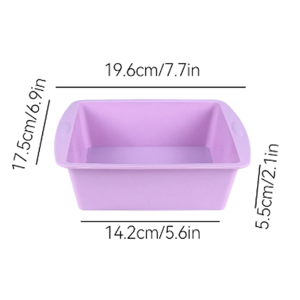 1/4Pcs Silicone Square Cake Mo - Kitchen Appliances On Sale 评论和价格