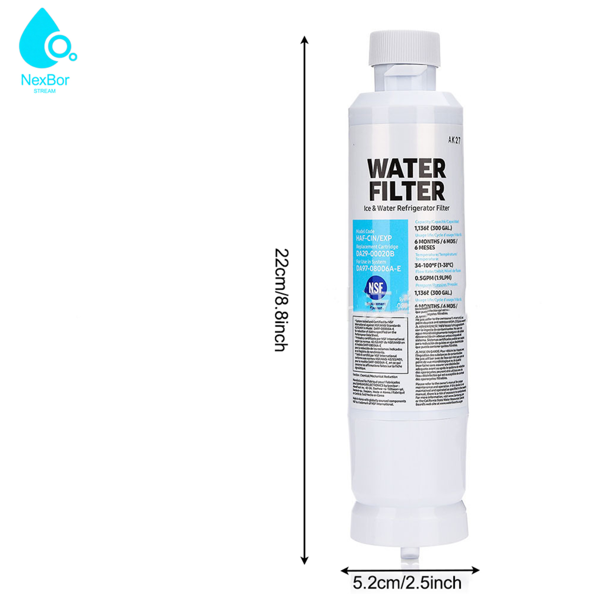 Water Filter for Refrigerator, - Kitchen Appliances List 评论和价格