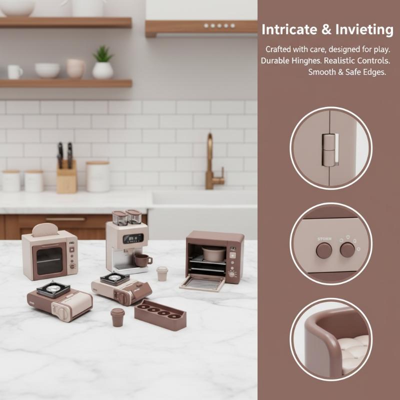 112 Scale Modern Dollhouse Mic - Kitchen Appliances Toys 评论和价格