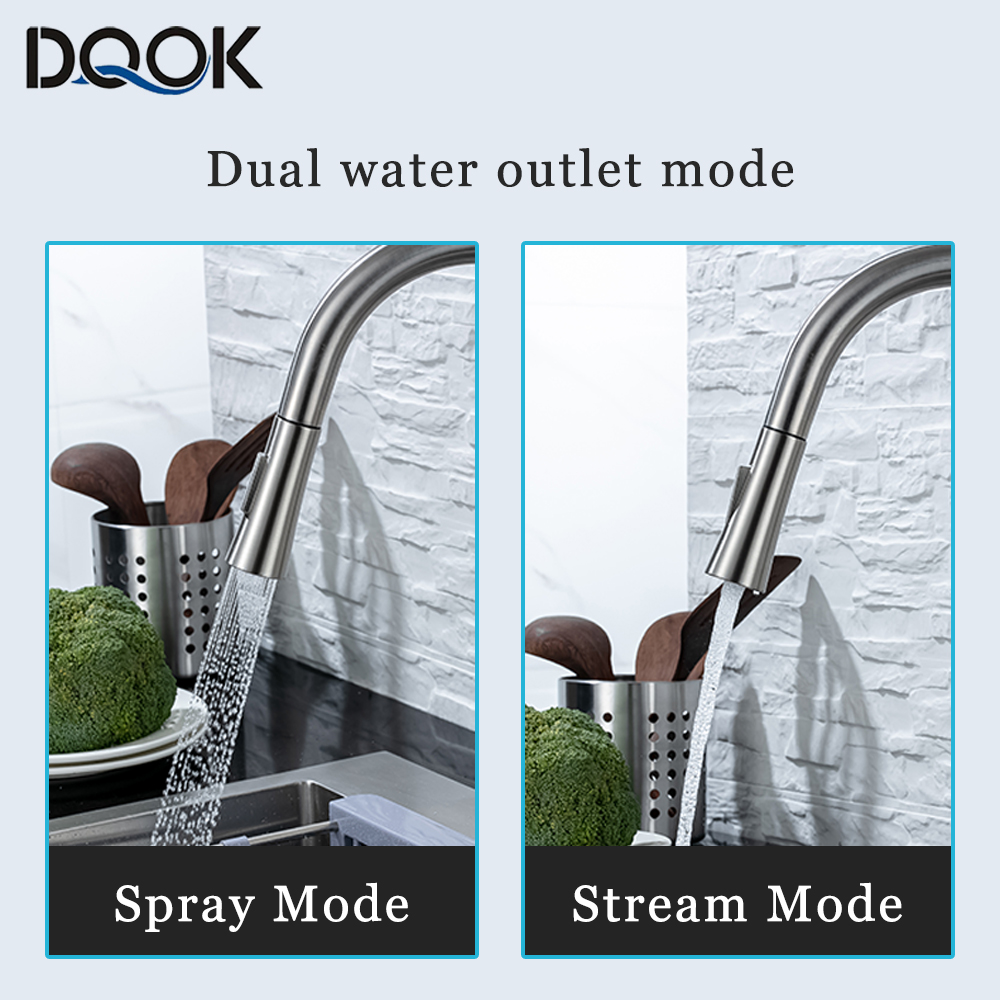 DQOK Kitchen Faucet Pull Out   - Kitchen Appliances White 评论和价格