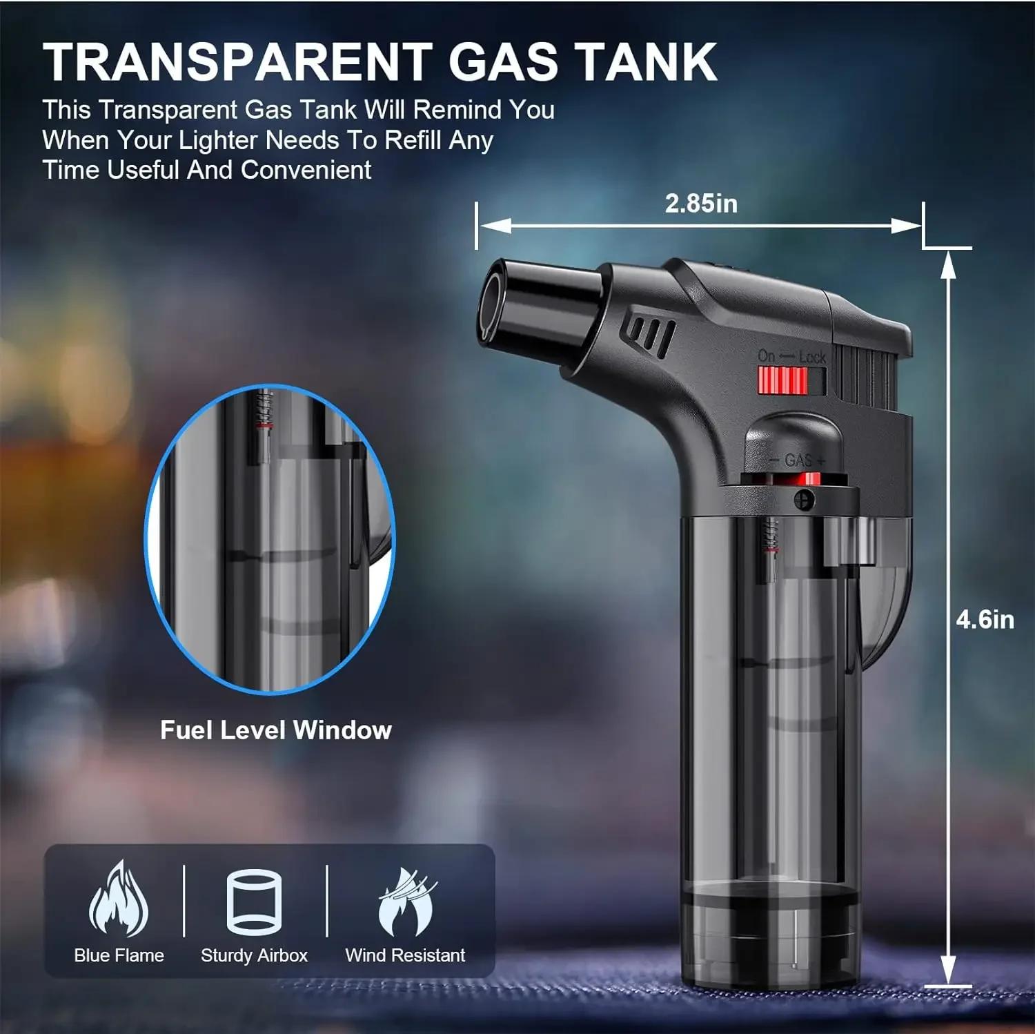 4-pack torch lighters, windpro - Kitchen Appliances On Sale 评论和价格