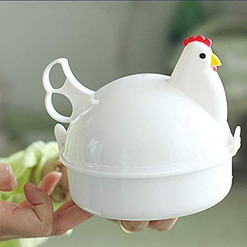 Chicken Shaped Microwave Eggs  - Kitchen Appliances White 评论和价格