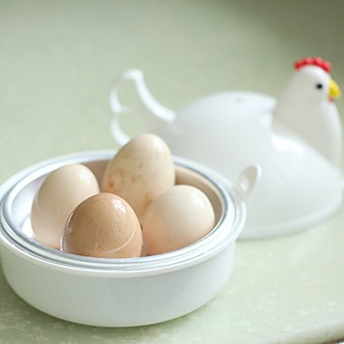 Chicken Shaped Microwave Eggs  - Kitchen Appliances White 评论和价格