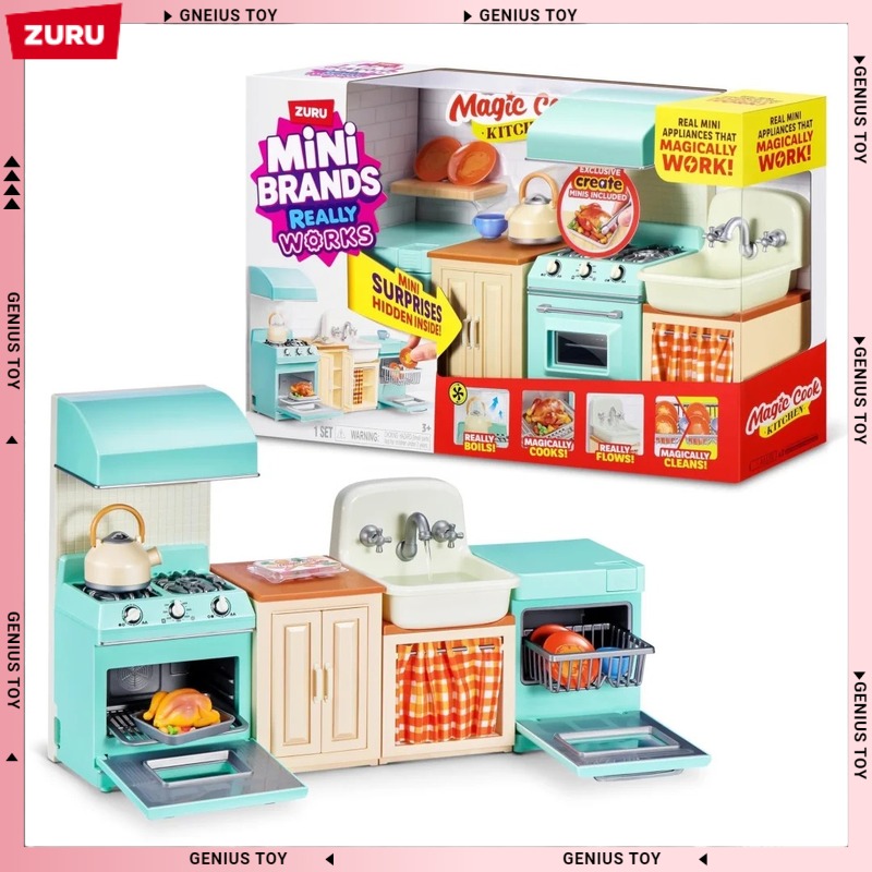 Zuru Mini Brands Magic Cook Ki - Kitchen Appliances Toys 评论和价格