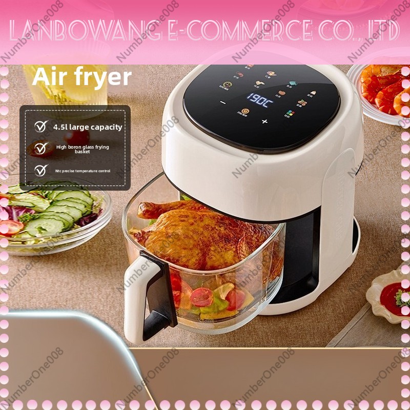 Large Capacity Glass Visible A - Air Fryer 5L Digital 评论和价格