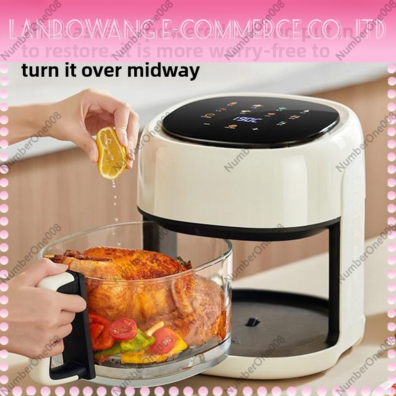 Large Capacity Glass Visible A - Air Fryer 5L Digital 评论和价格