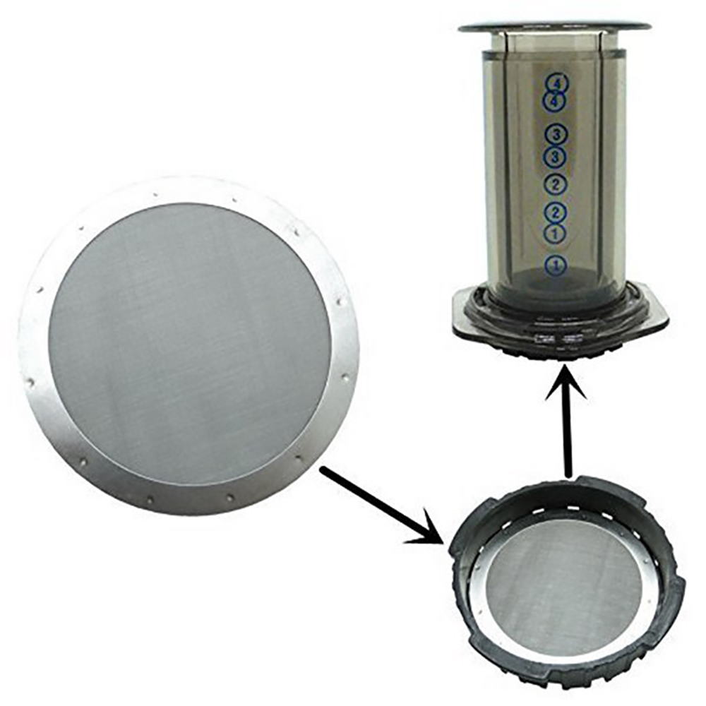 2PCS/lot 61MM Coffee Metal Mes - Kitchen Appliances On Sale 评论和价格