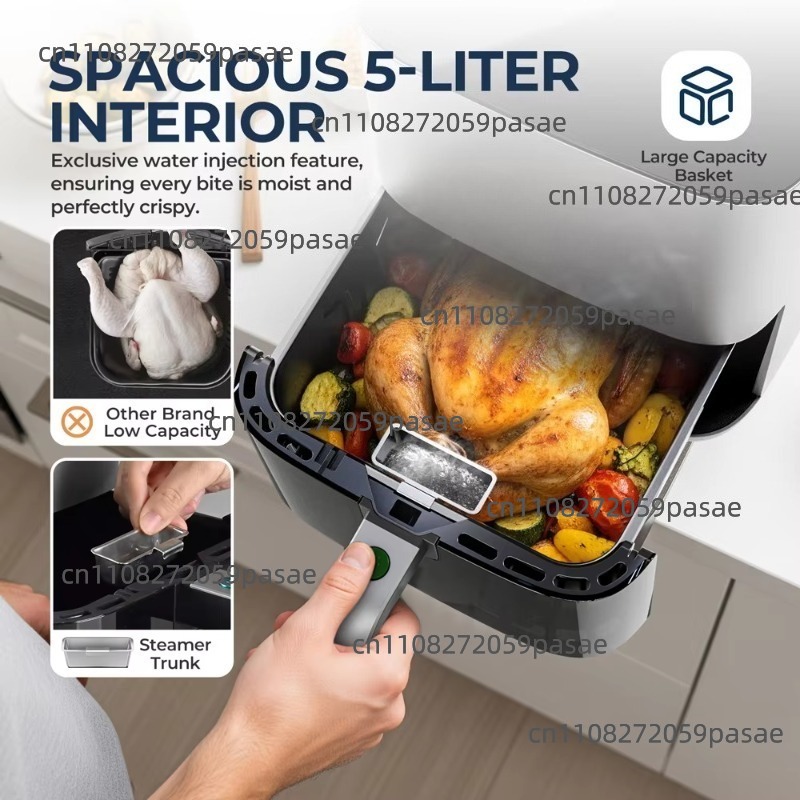 Digital Air Fryer with Viewing - Air Fryer 5L Digital 评论和价格