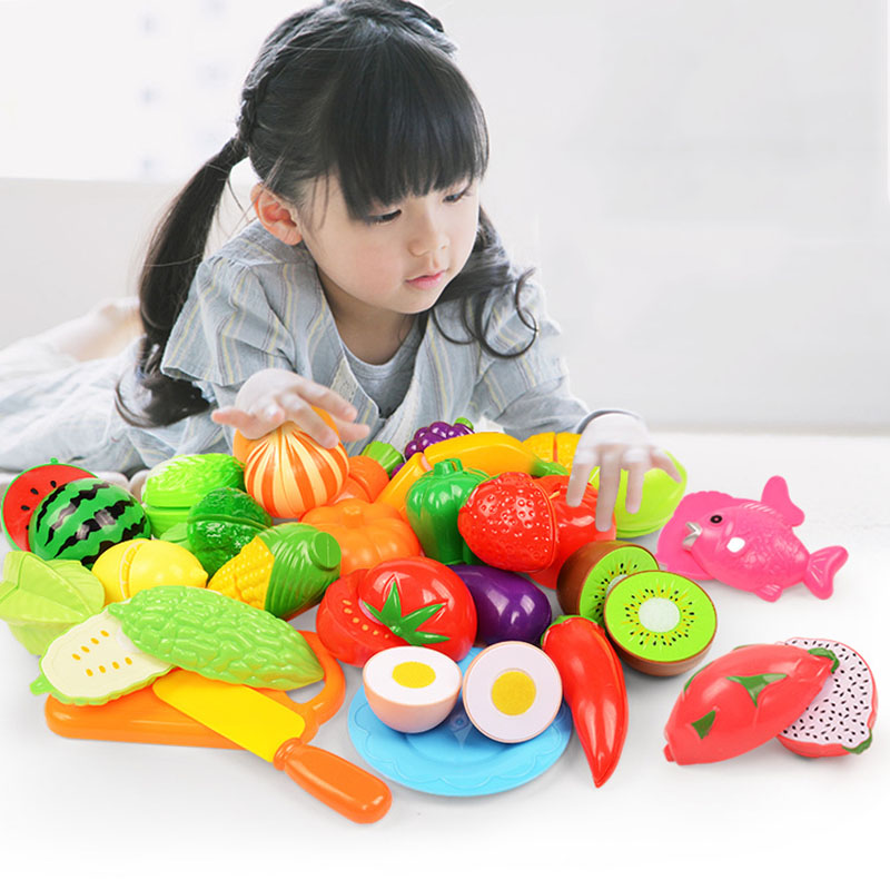 Children Toys Cutting Fruits a - Kitchen Appliances Toys 评论和价格