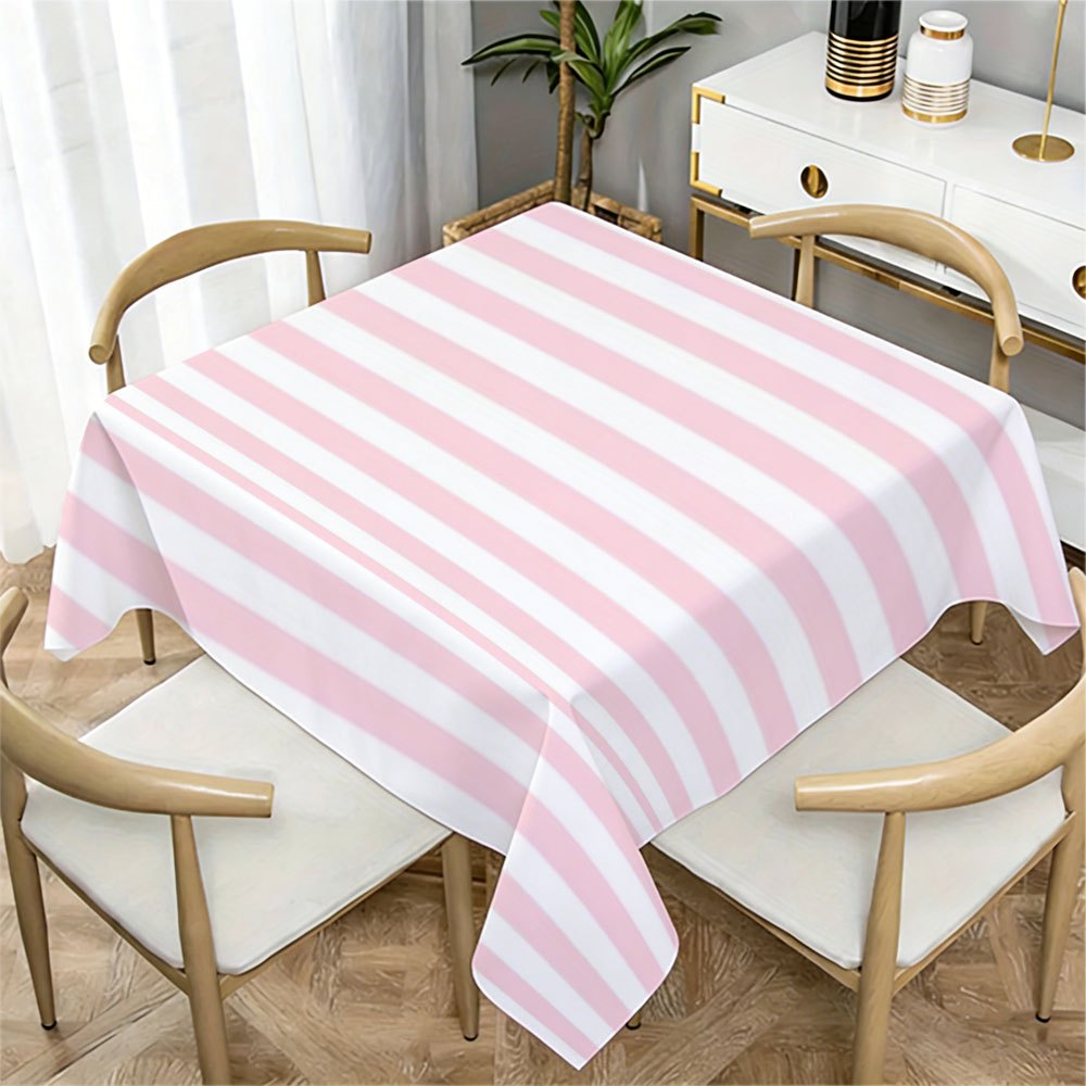 Pink White Striped Rectangle T - Kitchen Appliances White 评论和价格