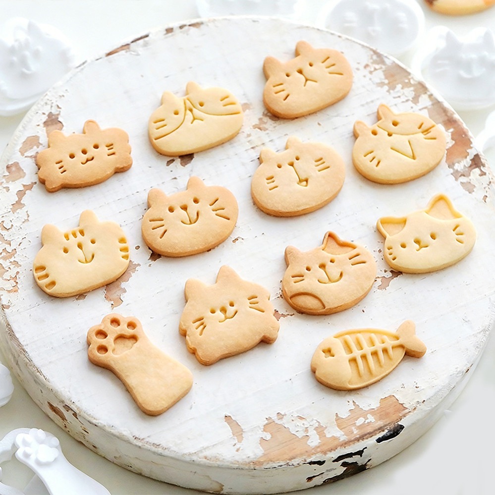 Cute Kitten DIY Stamp Cookie C - Kitchen Appliances On Sale 评论和价格
