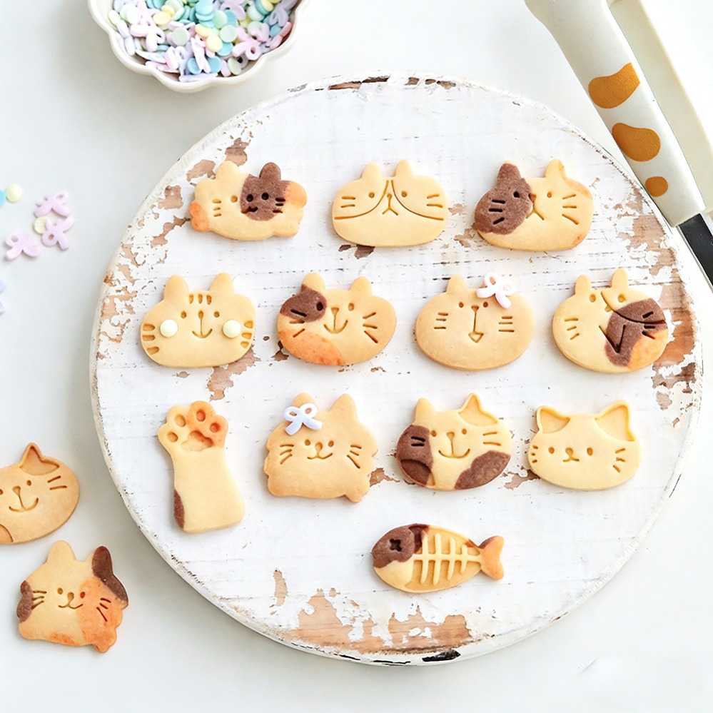Cute Kitten DIY Stamp Cookie C - Kitchen Appliances On Sale 评论和价格