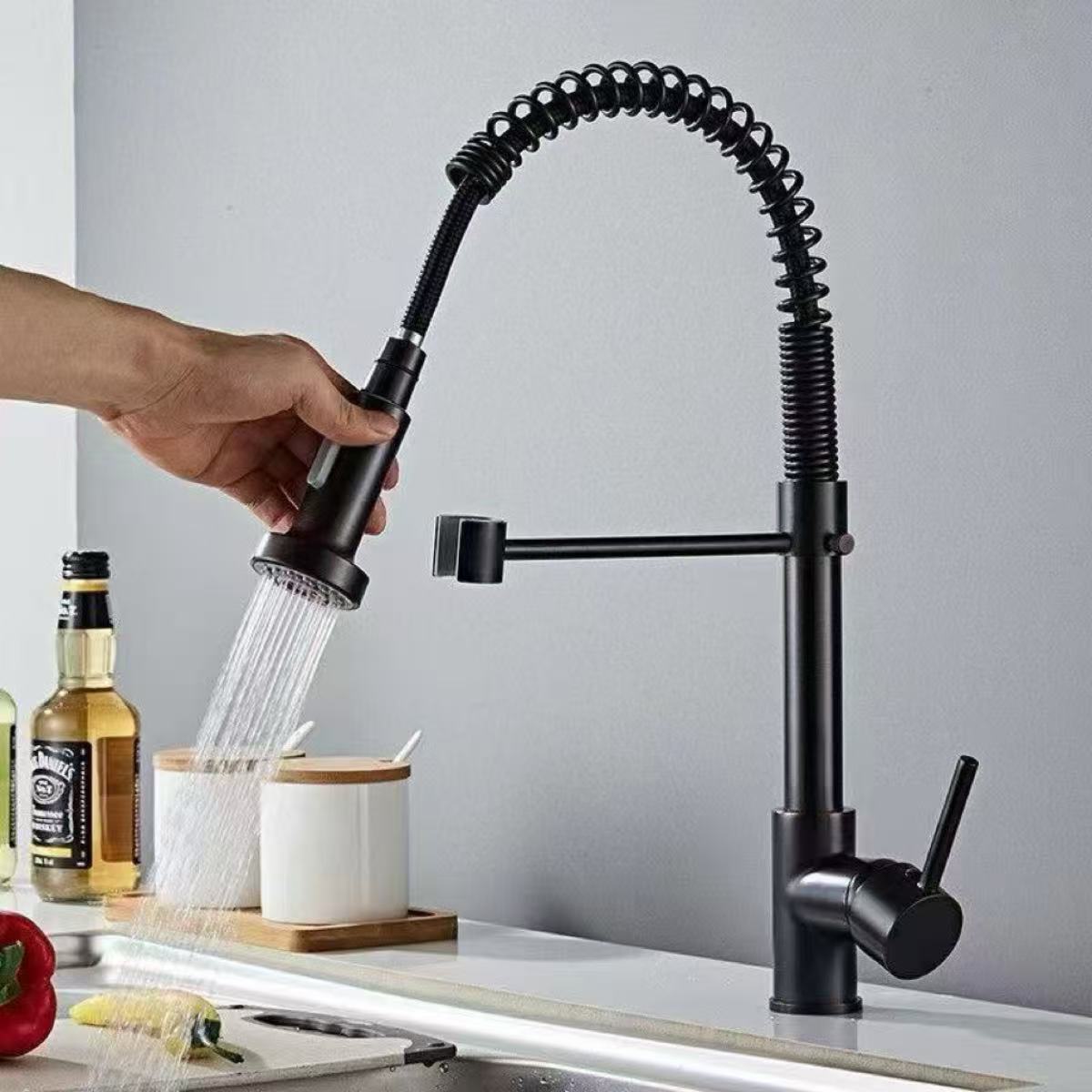 Stainless steel kitchen faucet - Kitchen Appliances White 评论和价格
