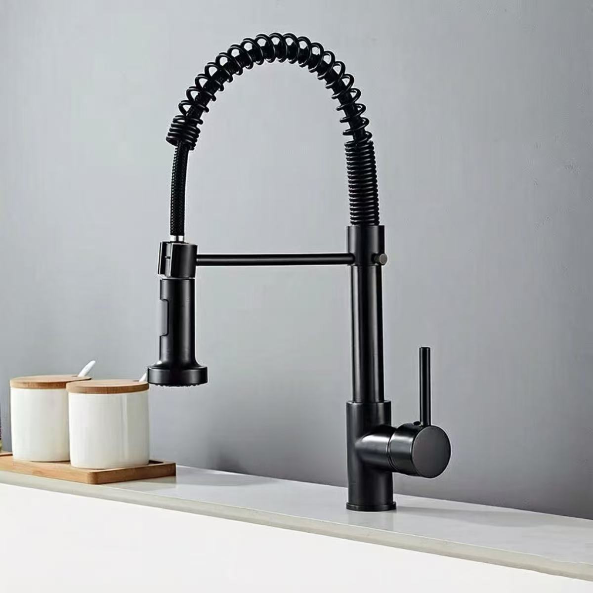Stainless steel kitchen faucet - Kitchen Appliances White 评论和价格