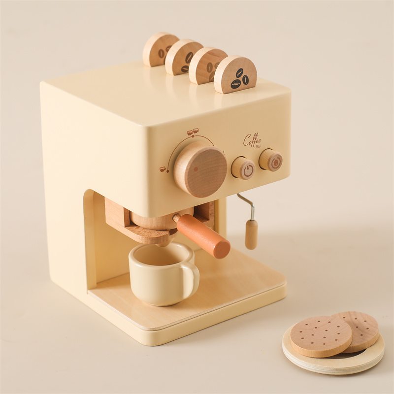 Kids Wooden Montessori Toy Set - Kitchen Appliances Toys 评论和价格