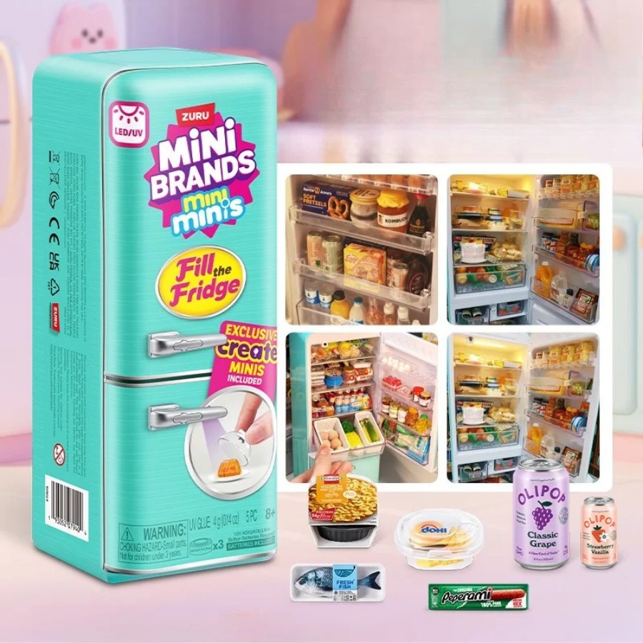 ZURU 5 Surprise Mini Fridge Ba - Kitchen Appliances Toys 评论和价格